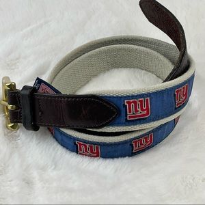 New York Giants vineyard vine belt size 38